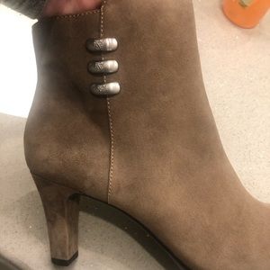 Anne Klein Brand new taupe boots (ankle)